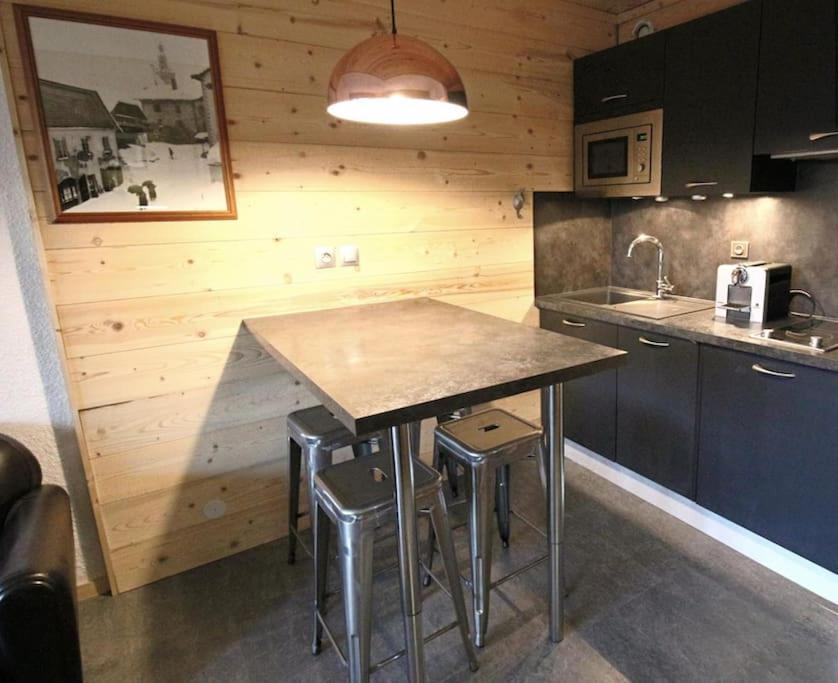 Studio Avec Coin Montagne Au Pied Des Pistes Межев Экстерьер фото